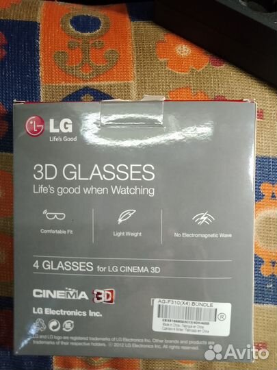 Стереоочки к телевизору LG