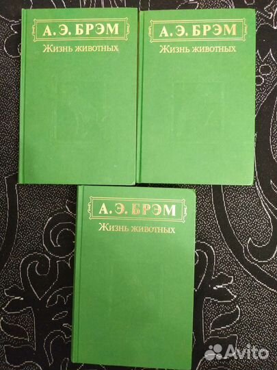 Брэм А.Э. Жизнь животных в 3-х томах