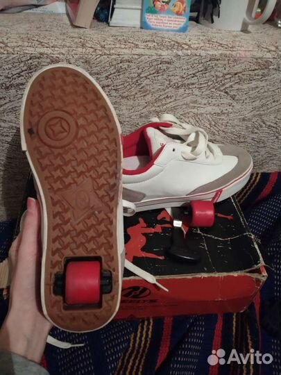 Продам кеды-ролики