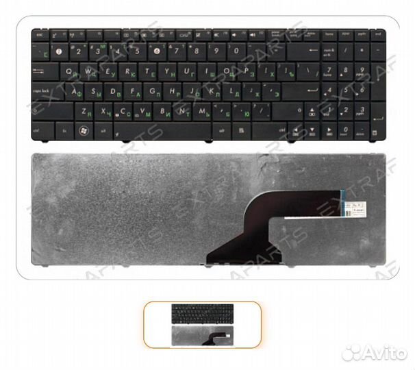 Клавиатура для ноутбука asus K53/X55A