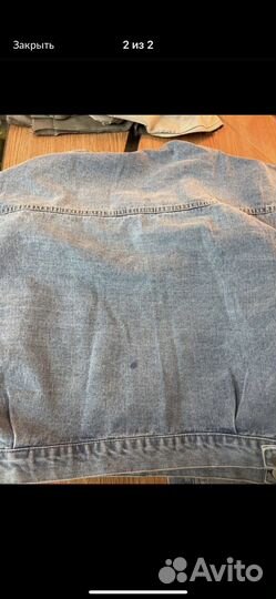 Джинсовая куртка оверсайз, джинсовка оверсайз