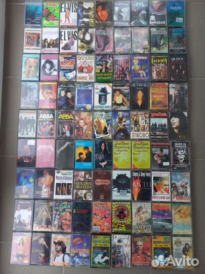 Аудиокассеты, боксы, вкладыши
