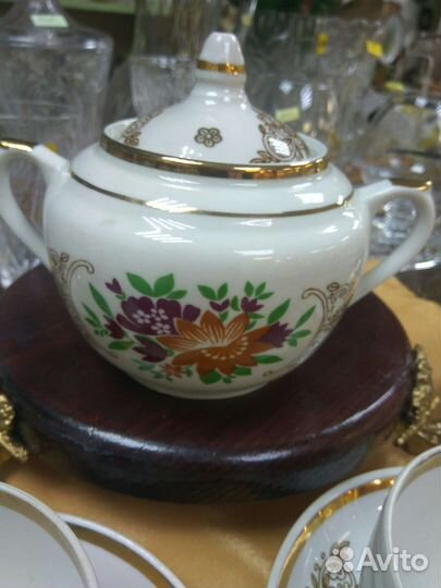 Чайный сервиз Вербилки СССР