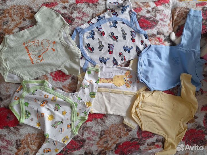 Боди для мальчиков 56 74р