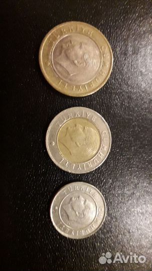 Монеты турции