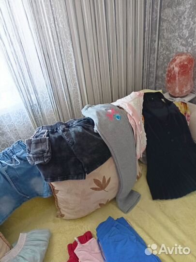 Вещи пакетом на девочку 5-9лет
