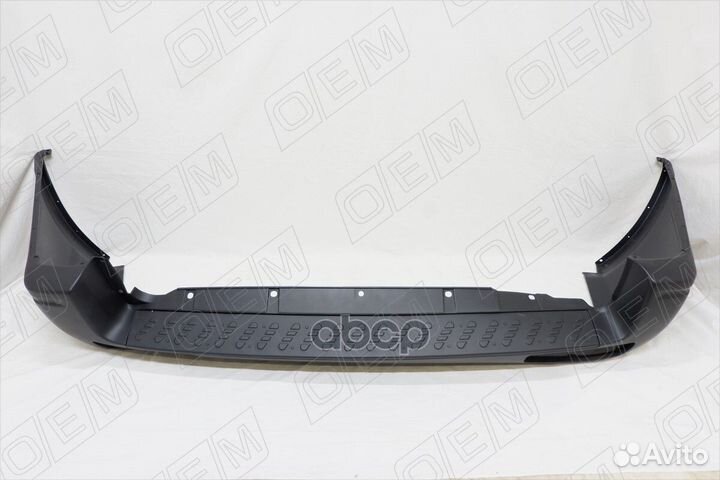 Бампер задний Mitsubishi Pajero 3 2002-2006