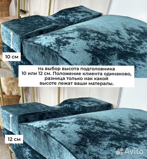 Матрас с эффектом памяти на кушетку анатомический