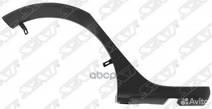 Расширитель заднего крыла renault sandero stepw