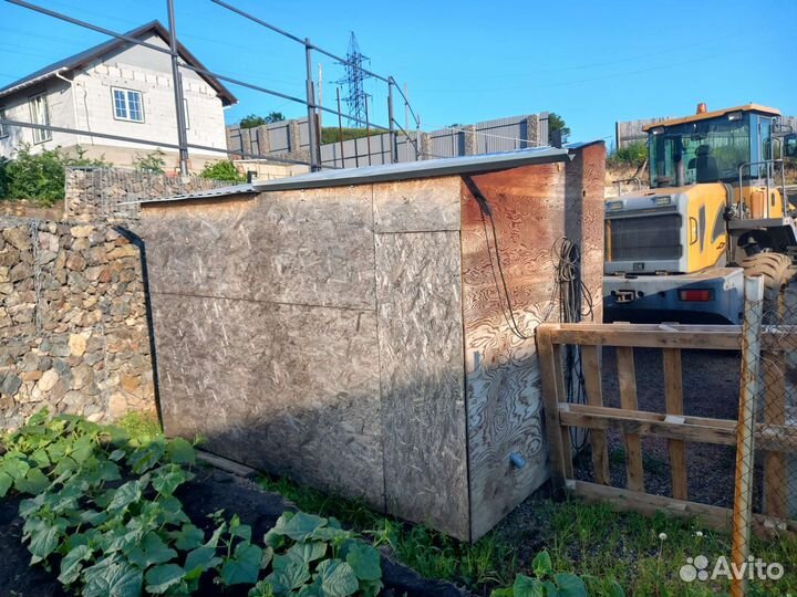 Подсобка переносная с петлями 3м*2м*2м