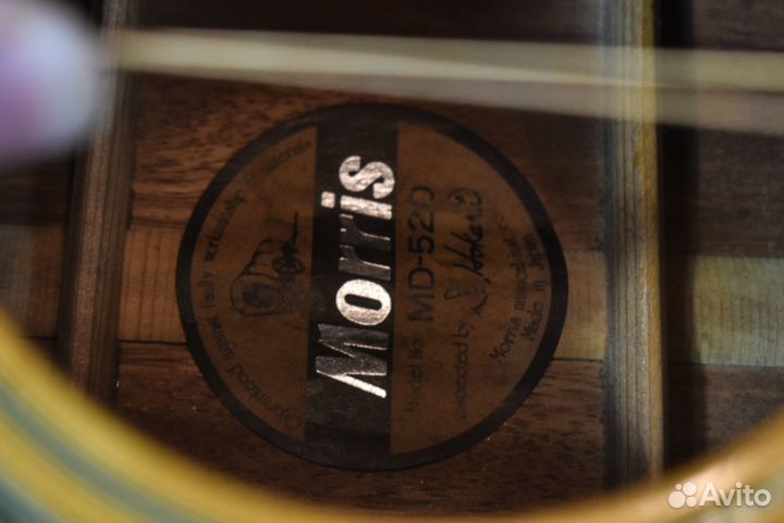 Акустическая гитара Morris MD-520. Japan