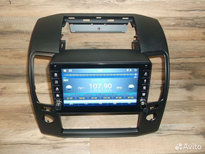 Магнитола Nissan Navara физические кнопки Android