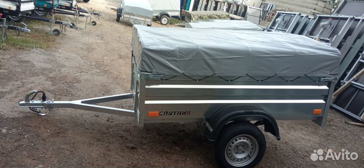 Прицеп Спутник Эксперт 2013-48 цинк