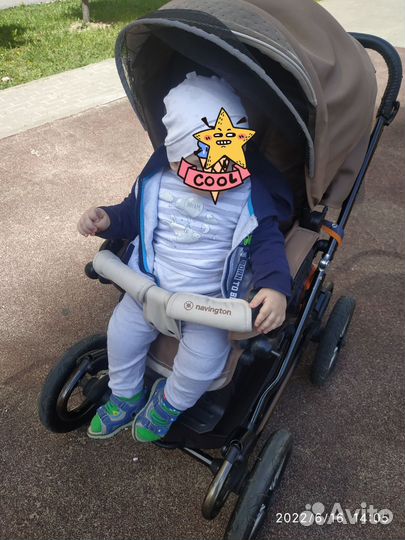 Коляска 2 в 1 бу