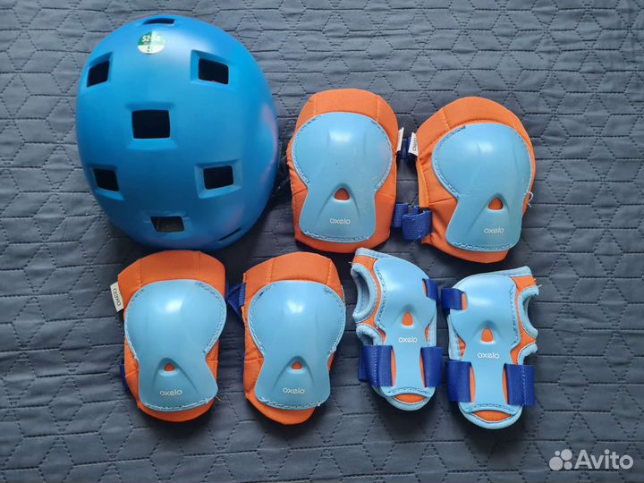Защита для роликов/велосипеда и пр. + Шлем