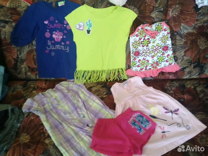 Вещи на девочку размер 116