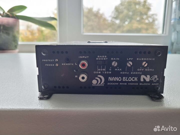 Усилитель моноблок massive n4