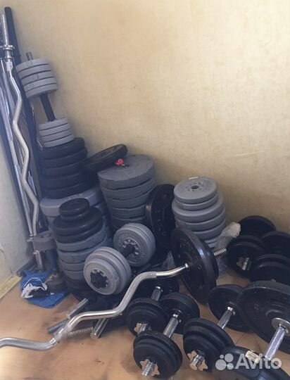 Блины, гриф гантели