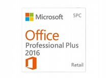 Microsoft Office 2016 Professional Plus на 5пк