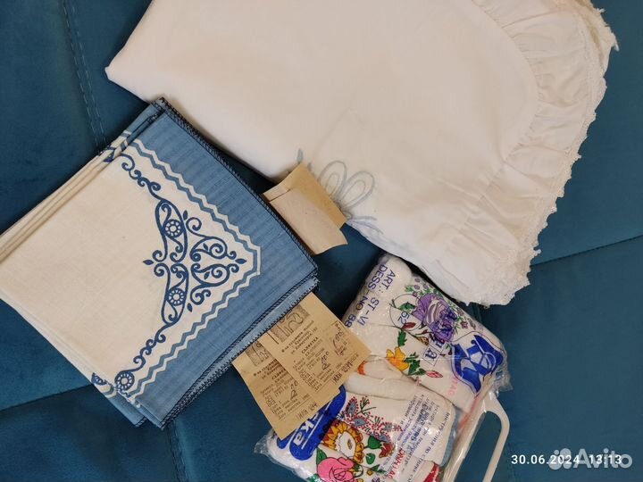Трусики неделька, салфетки, наволочки винтаж