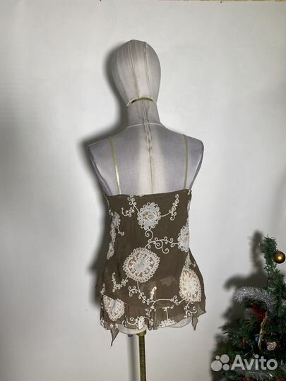 Винтажный топ y2k