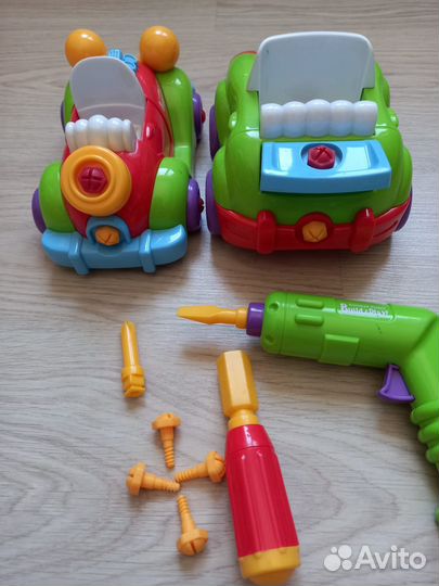 Машинки-конструктор Build & Play