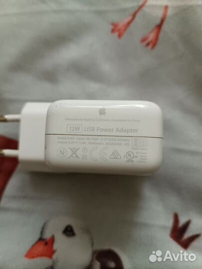 Apple power adapter 12W оригинал