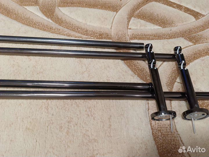 Карниз для штор, двухрядный