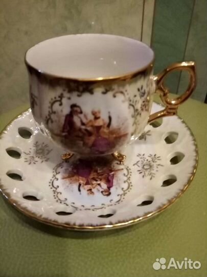 Чашка с блюдцем. Япония Винтаж