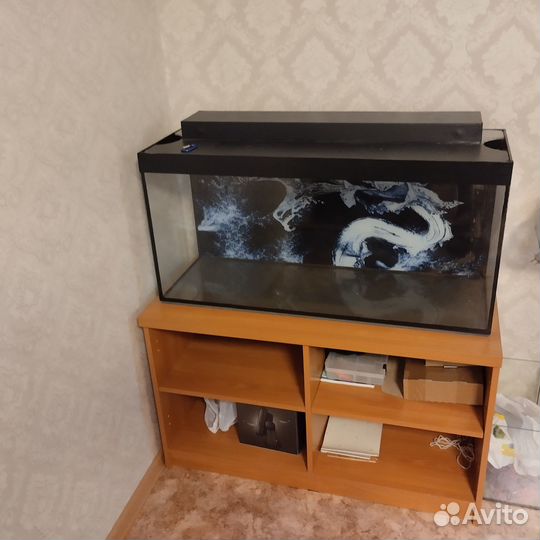 Аквариум с тумбой