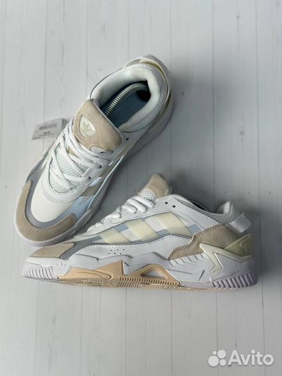 Кроссовки Adidas Niteball 2.0 White & Beige