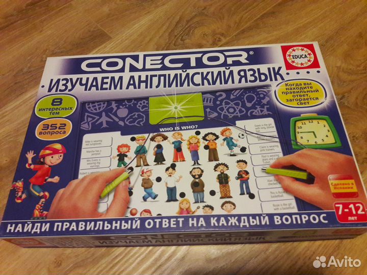Игра Conector Изучаем английский язык 7-12 лет
