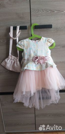 Платье для девочки 92