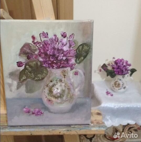 Картина маслом на холсте натюрморт