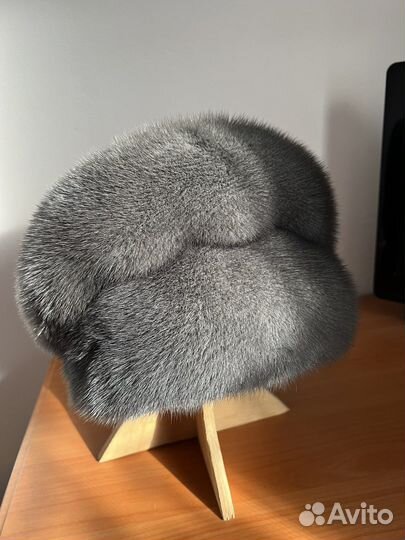 Норковая шапка бу