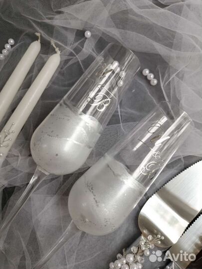 Бокалы на свадьбу