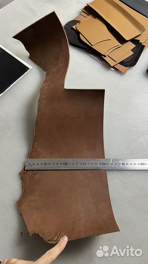 Кожа натуральная, обрезки