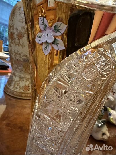 Хрустальная ваза Bohemia