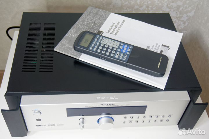Топовый цап 24/192 предусилитель 7.1 Rotel RSP1068