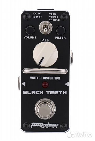 Педаль эффектов Tomsline ABT-3 Black Teeth