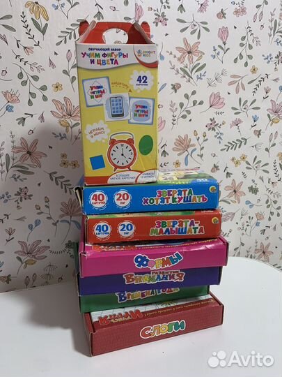 Пакет развивающих игр 3+