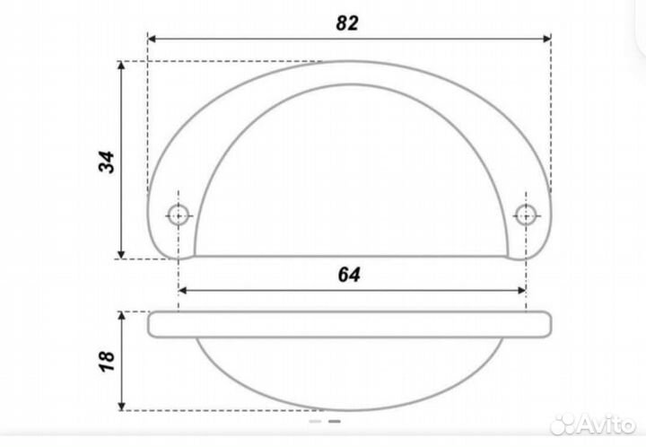 Ручки для мебели