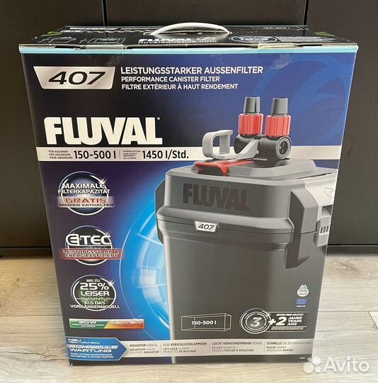 Внешний фильтр для аквариума Fluval 407