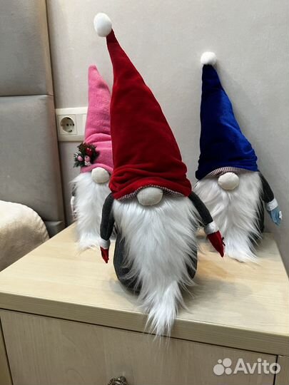 Скандинавский гном ручной работы 45 см