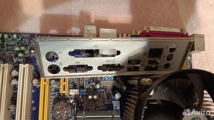 Комплект матплаты ddr2 Pentium DualCore 2,5