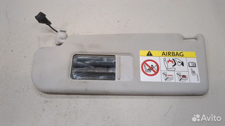 Козырек солнцезащитный левый Volkswagen Polo 2014, 2015