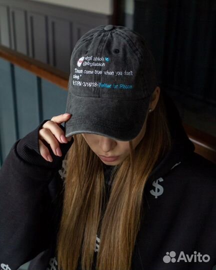 Бейсболка Virgil Abloh Twitter