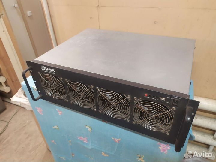 Закрытые корпуса для майнинга. 12,7,4-6 видеокарт