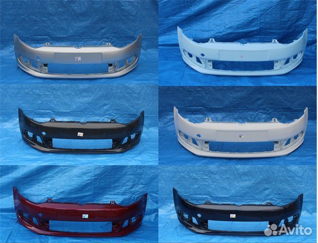 Бампер передний Volkswagen Polo 5 2015-2020