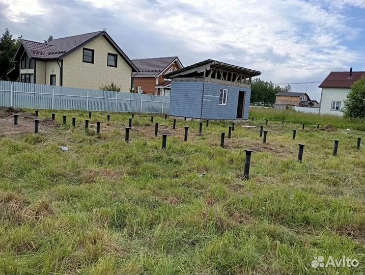 Винтовые сваи под ключ от производителя / Сваи